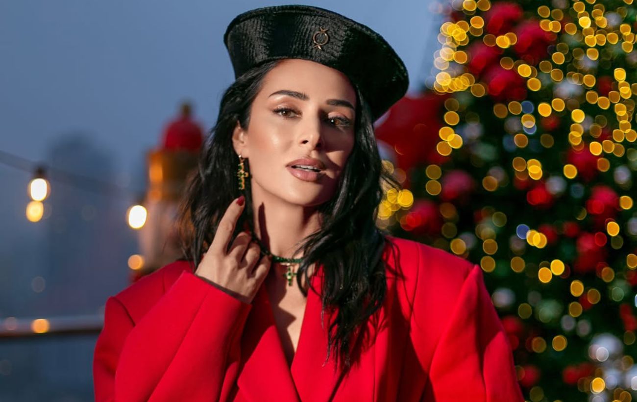 Як виглядати ефектно на Різдво та Новий рік: приклад від Злати Огнєвіч